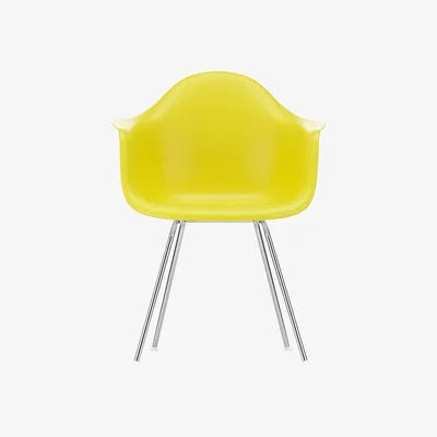 The Conran Shop DAX Plastic Armchair Sunlight & Chrome