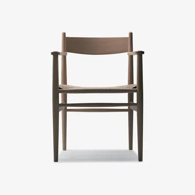 The Conran Shop CH37 Armchair Soaped Oak Frame & Natural Papercord Seat