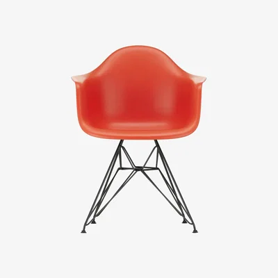 The Conran Shop DAR Plastic Armchair Poppy Red & Dark