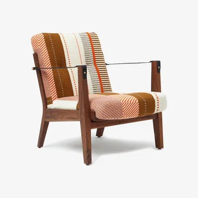 The Conran Shop Exclusive 781SZ Capo Lounge Chair in Manta Espinhada & Danish Oiled Walnut