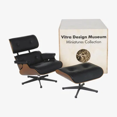 The Conran Shop Miniature Eames Lounge Chair & Ottoman
