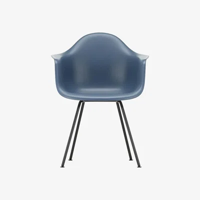 The Conran Shop DAX Plastic Armchair Sea Blue & Dark