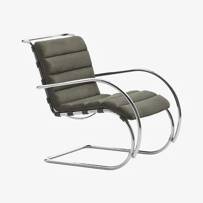 The Conran Shop Bauhaus Edition MR Armchair Velour Suede