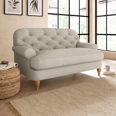Dunelm Canterbury Cosy Marl Snuggle Chair Cosy Marl Chateau Grey