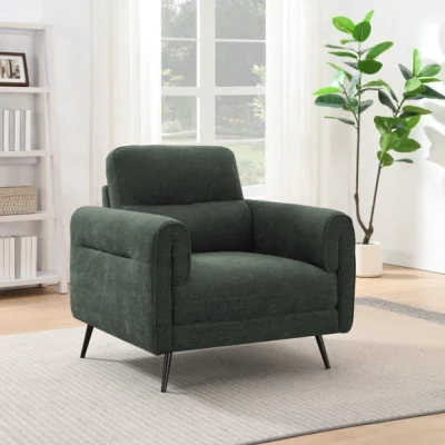 Dunelm Oakley Chenille Armchair