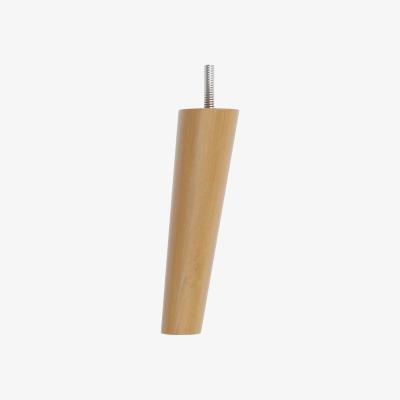 Dunelm Oswald Set of Conical Legs Light Oak