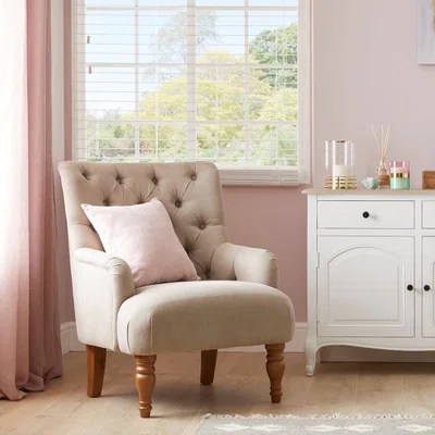 Dunelm Arianna Chair - Oatmeal Oatmeal (Brown)
