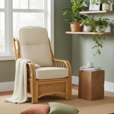 Dunelm Desser Vale Rattan Armchair