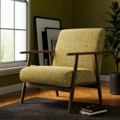Dunelm Quinn Textured Sherpa Occasional Armchair