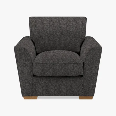 Dunelm Weybridge Armchair Alpha Charcoal