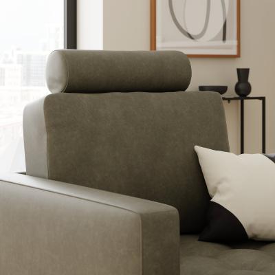 Dunelm Zoe Faux Leather Headrest Green