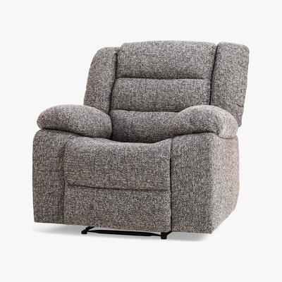 Dunelm Newton Grey Reclining Armchair Grey
