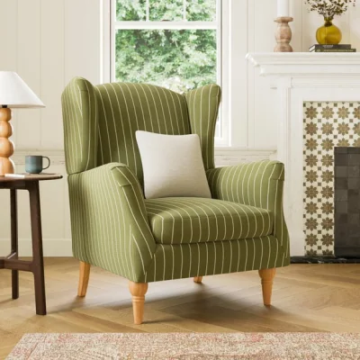 Dunelm Charnwood Pinstripe Grande Armchair