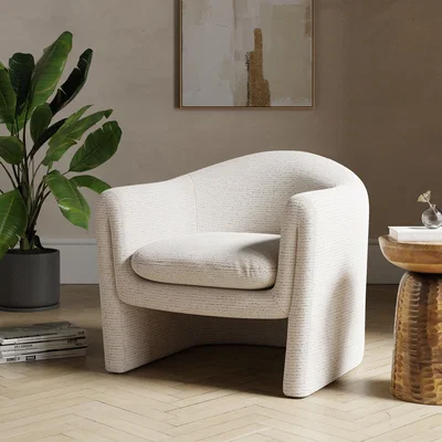 Dunelm Darcy Boucle Accent Chair