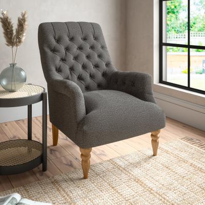 Dunelm Bibury Cosy Marl Armchair Cosy Marl Soft Granite