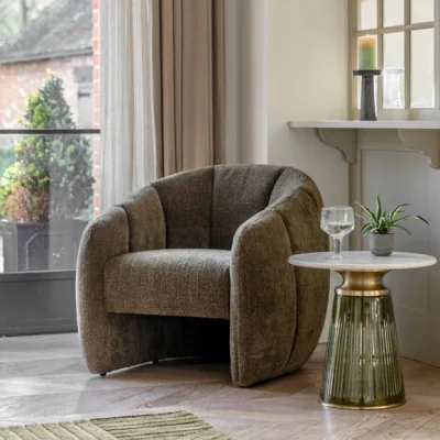 Dunelm Return - Brea Fabric Tub Chair