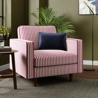Dunelm Zoe Linford Stripe Armchair