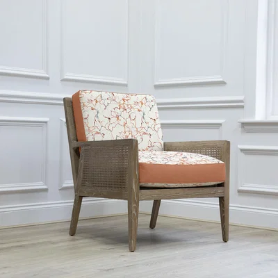 Dunelm Kirsi Carrara Armchair Red