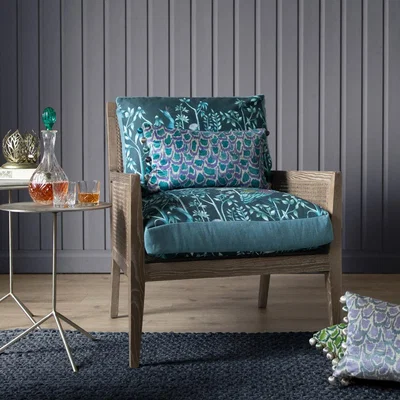 Dunelm Kirsi Bennu Armchair Blue