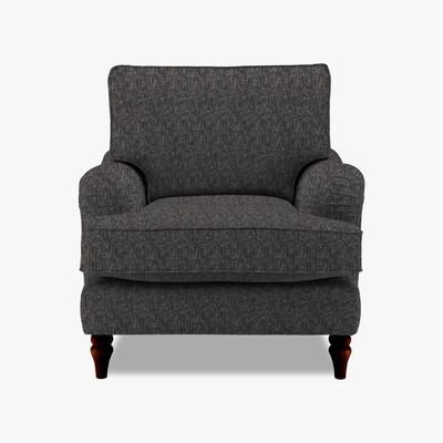 Dunelm Amberley Armchair Alpha Charcoal