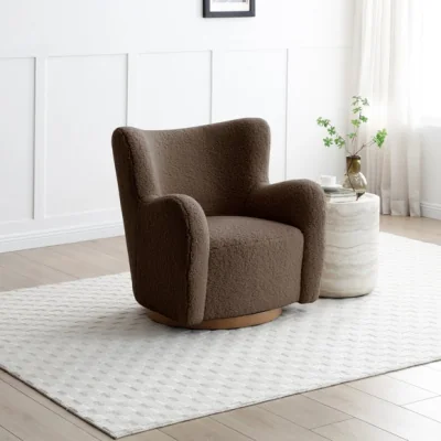 Dunelm Theo Borg Swivel Armchair