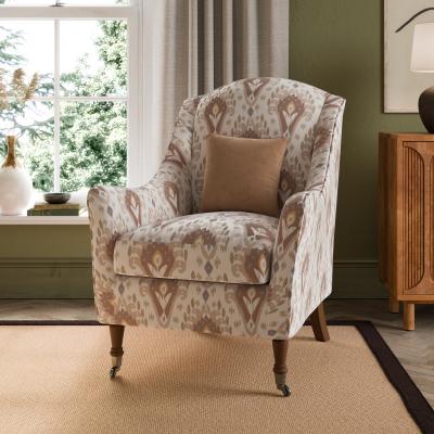 Dunelm Harriet Wing Armchair, Jaipur Print Jaipur Print