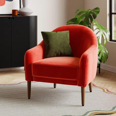 Dunelm Kaspar Velvet Tub Chair
