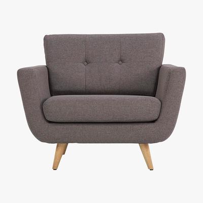 Dunelm Isabella Fabric Armchair - Grey Grey