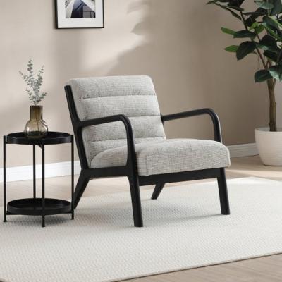 Dunelm Khali Natural Ribbed Cord Occasional Chair