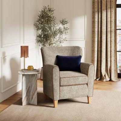 Dunelm Estelle Chunky Chenille Occasional Chair