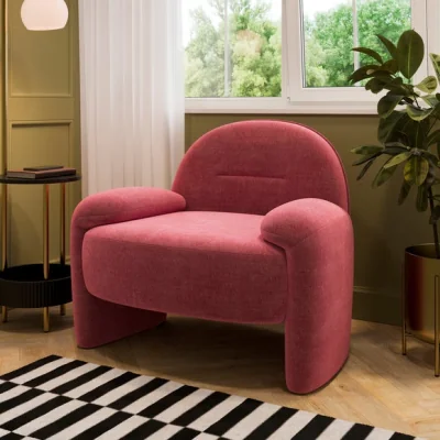 Dunelm Twila Chenille Accent Chair