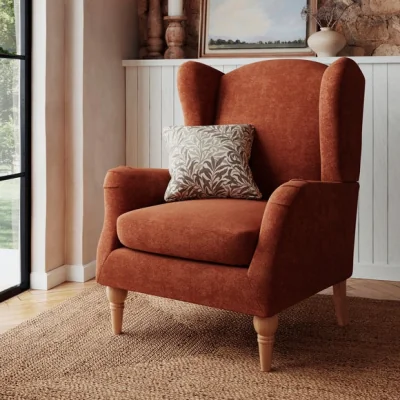 Dunelm Return - Charnwood Chenille Occasional Armchair