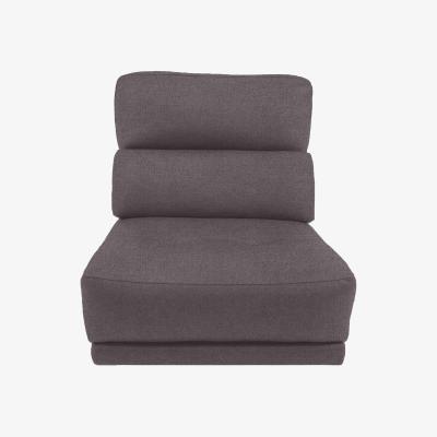 Furniture Village Adama Fabric Armless Unit - Power Recliner - Iron
