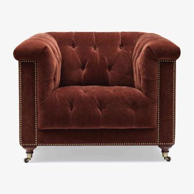 Furniture Village Wallace Fabric Chesterfield Chair
