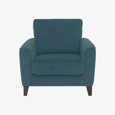 Furniture Village Brondby Fabric Armchair - Peacock