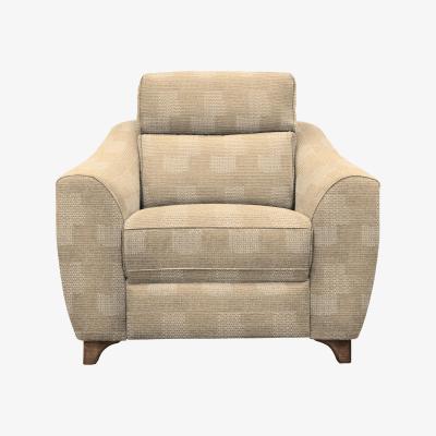 Furniture Village G Plan - Lucca Fabric Armchair with Manual Recliner - Faro Sand
