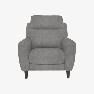 Furniture Village Comfort Story - Zen Fabric Power Recliner Chair with Headrest - Haze