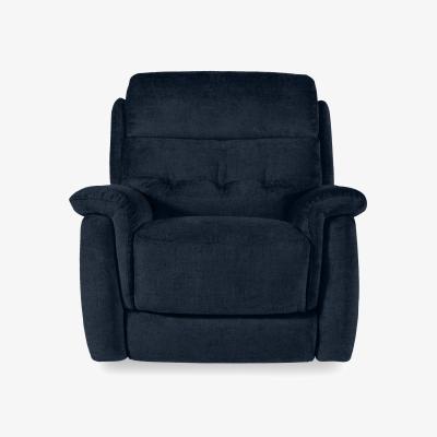 Furniture Village Springer Fabric Armchair - R304 Navy Blue