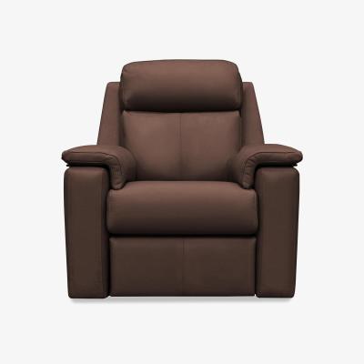 Furniture Village G Plan - Thornbury Leather Chair - Capri Oak