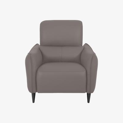 Furniture Village Domicil - Maddox Leather Power Recliner Chair - NP Taupe