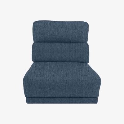 Furniture Village Adama Fabric Armless Unit - R38 Blue