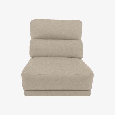 Furniture Village Adama Fabric Armless Unit - R28 Beige