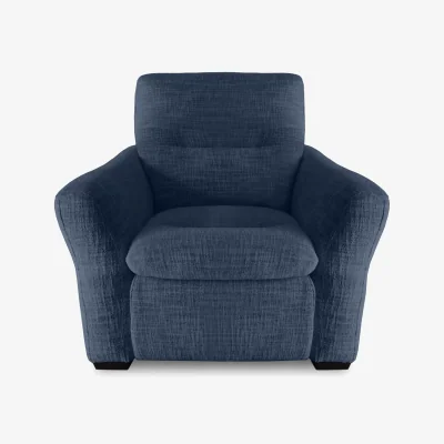 Furniture Village Restore Fabric Armchair - Dark Denim