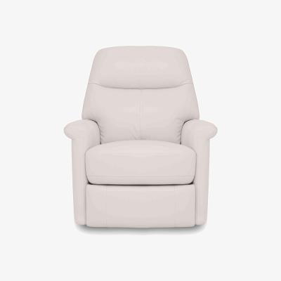 Furniture Village Compact Collection Lille BV Leather Chair - Frost