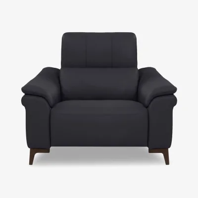 Furniture Village Nicoletti - Marconi Leather Armchair - Torello Blu