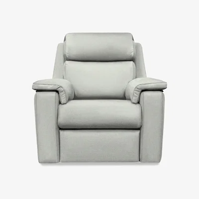 Furniture Village G Plan - Thornbury Fabric Power Recliner Chair - Stingray Charcoal
