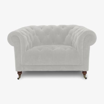 Furniture Village Columbus Fabric Armchair with Castors