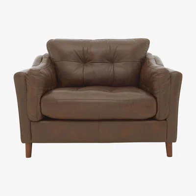 Furniture Village Alexander and James - Camden Collection Loft Leather Snuggler