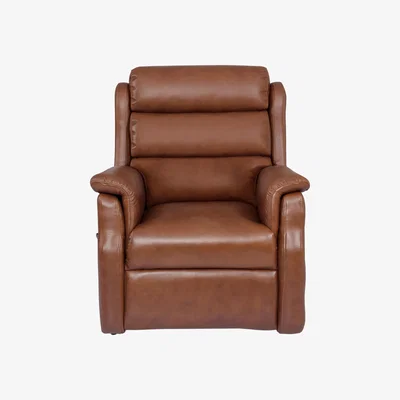 Furniture Village My Chair McCoy Leather Lift and Rise Chair - Brown