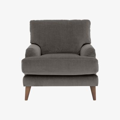 Furniture Village The Lounge Co. - Primrose Fabric Chair - Grey